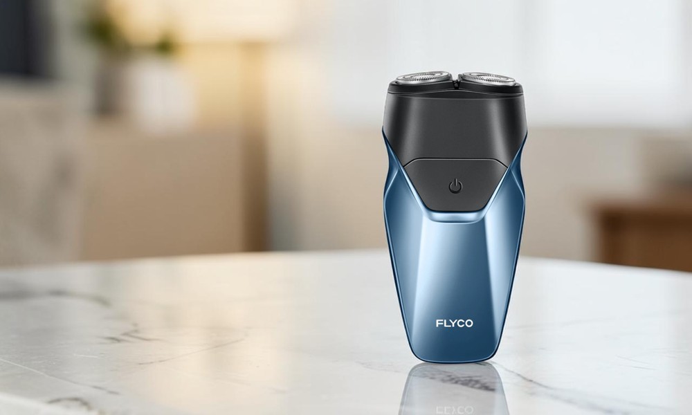 Máy Cạo Râu Điện Flyco FS889VN Màu Xanh