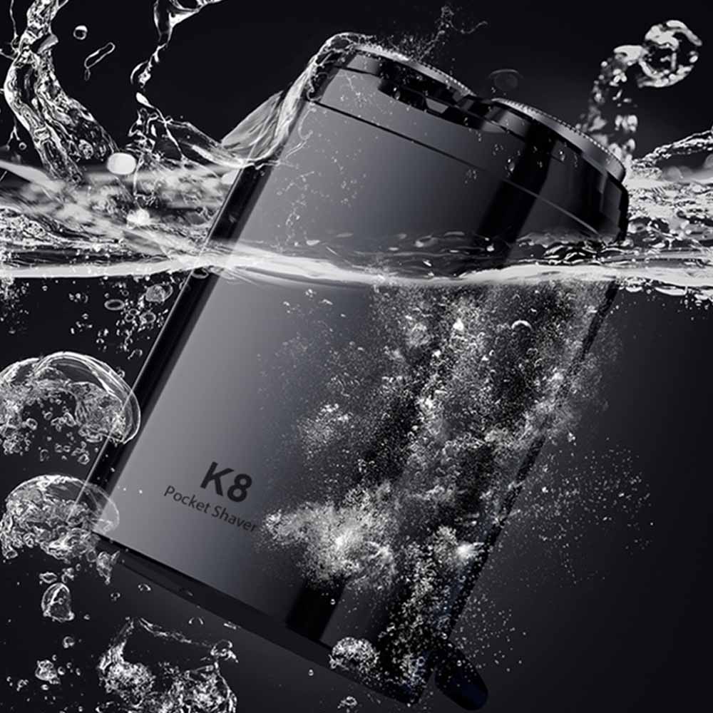 Máy Cạo Râu Enchen K8 hỗ trợ cạo ướt với chuẩn chống nước IPX7