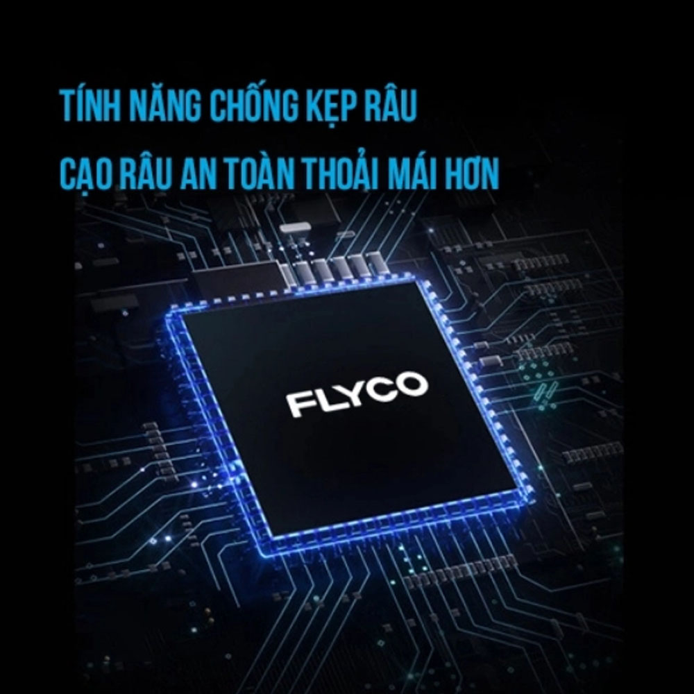 Máy Cạo Râu Khô Và Ướt Flyco FS165VN đảm bảo an toàn khi cạo