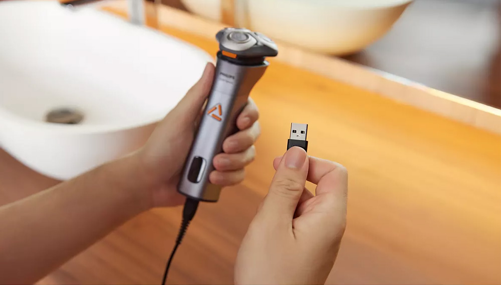 Dễ dàng sạc pin cho Máy Cạo Râu Khô Và Ướt Philips S3882/00