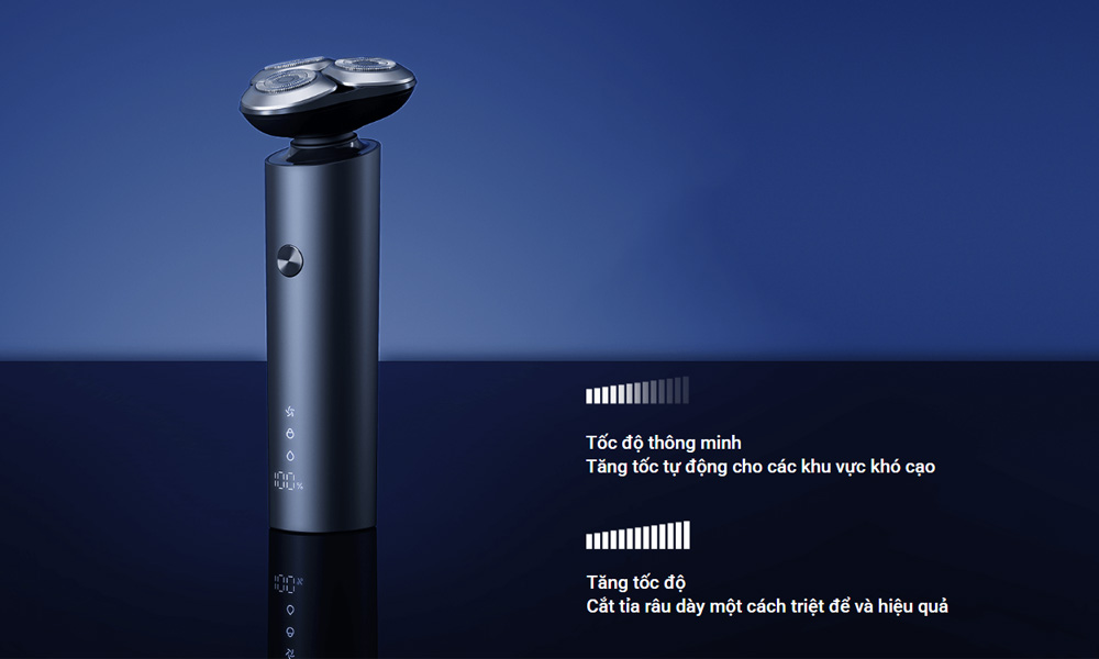 Máy Cạo Râu Xiaomi Electric Shaver S301 xử lý tốt mọi loại râu