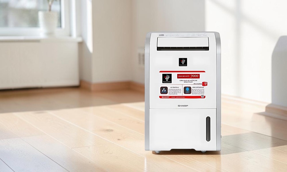 Máy Hút Ẩm Sharp DW-D20A-W tô điểm không gian nội thất