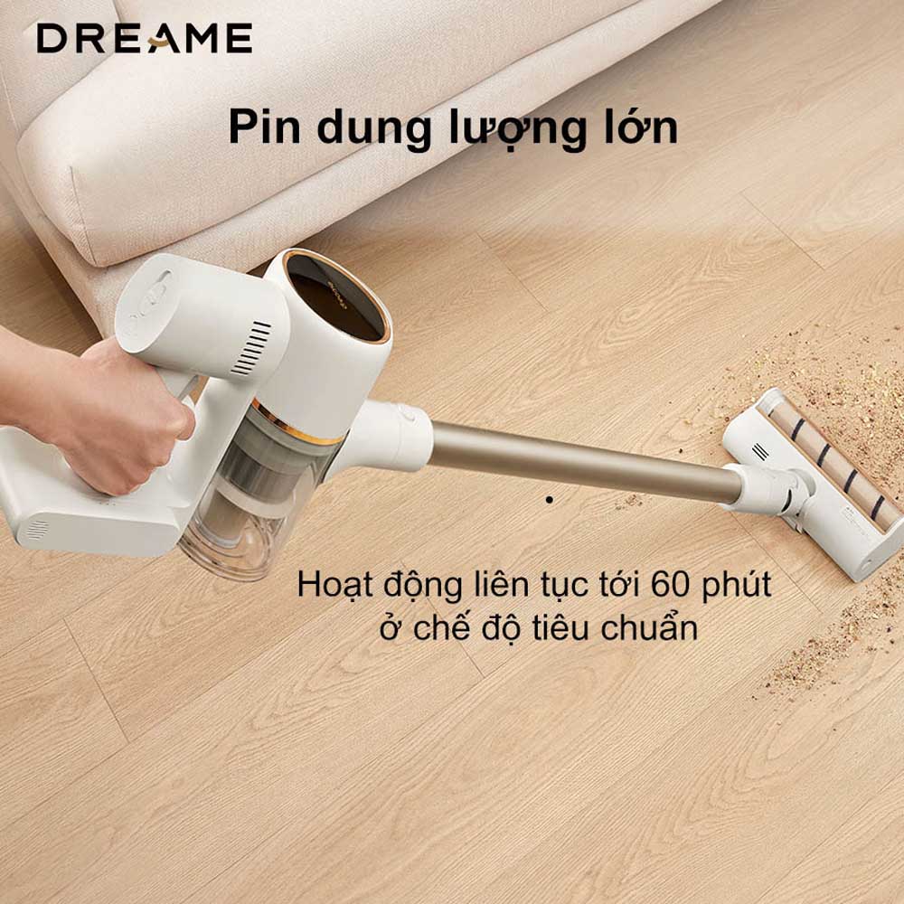 Dung lượng pin 2500mAh, sử dụng khoảng 60 phút, sạc khoảng 3.5 giờ