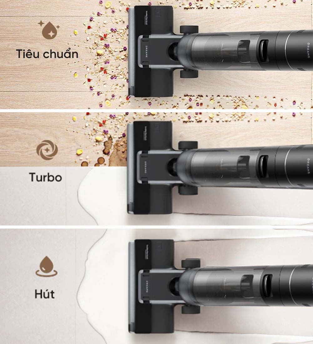 Máy Hút Bụi Cầm Tay Dreame G10 tích hợp 3 chế độ làm sạch