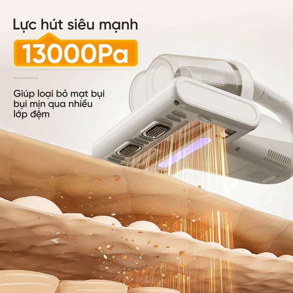 Máy Hút Bụi Giường Nệm Masuto MSDREAMER có lực hút mạnh mẽ