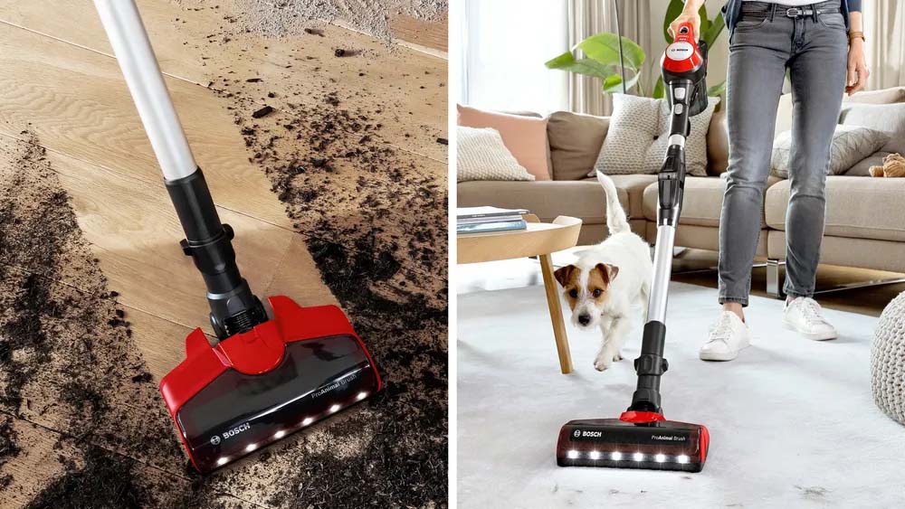 Máy Hút Bụi Không Dây Bosch BCS711PET làm sạch mạnh mẽ