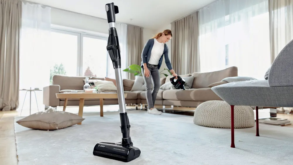 Máy Hút Bụi Không Dây Bosch BCS712XXL tự đứng tiện lợi