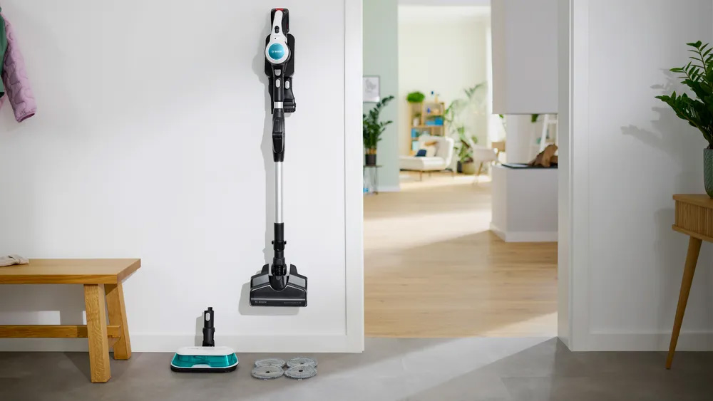 Máy Hút Bụi Lau Nhà Bosch BCS71HYG3 duy trì hoạt đông trong 40 phút