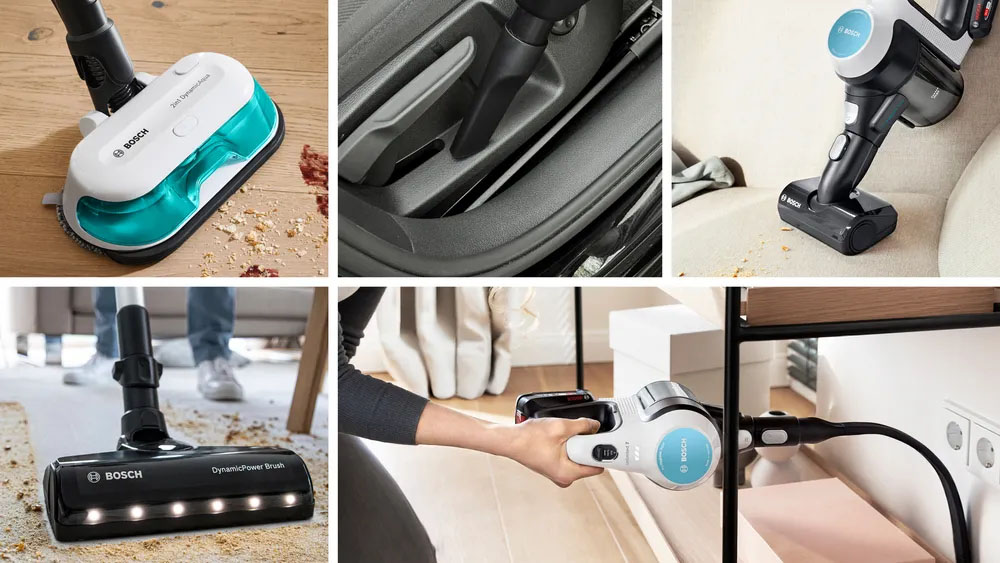 Các đầu hút của Máy Hút Bụi Lau Nhà Bosch BCS71HYG3