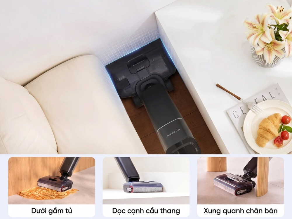 Máy Hút Bụi Lau Nhà Dreame H16 GT dọn dẹp toàn diện