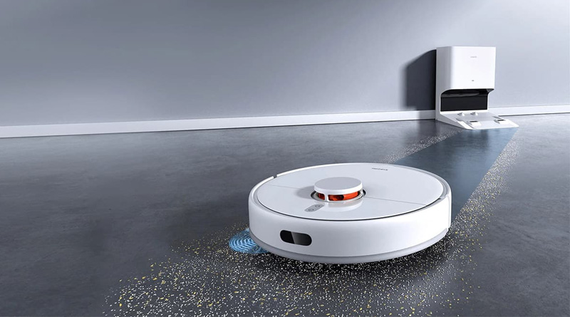 Máy hút bụi - Robot hút bụi của Xiaomi có kiểu dáng bo tròn tinh tế