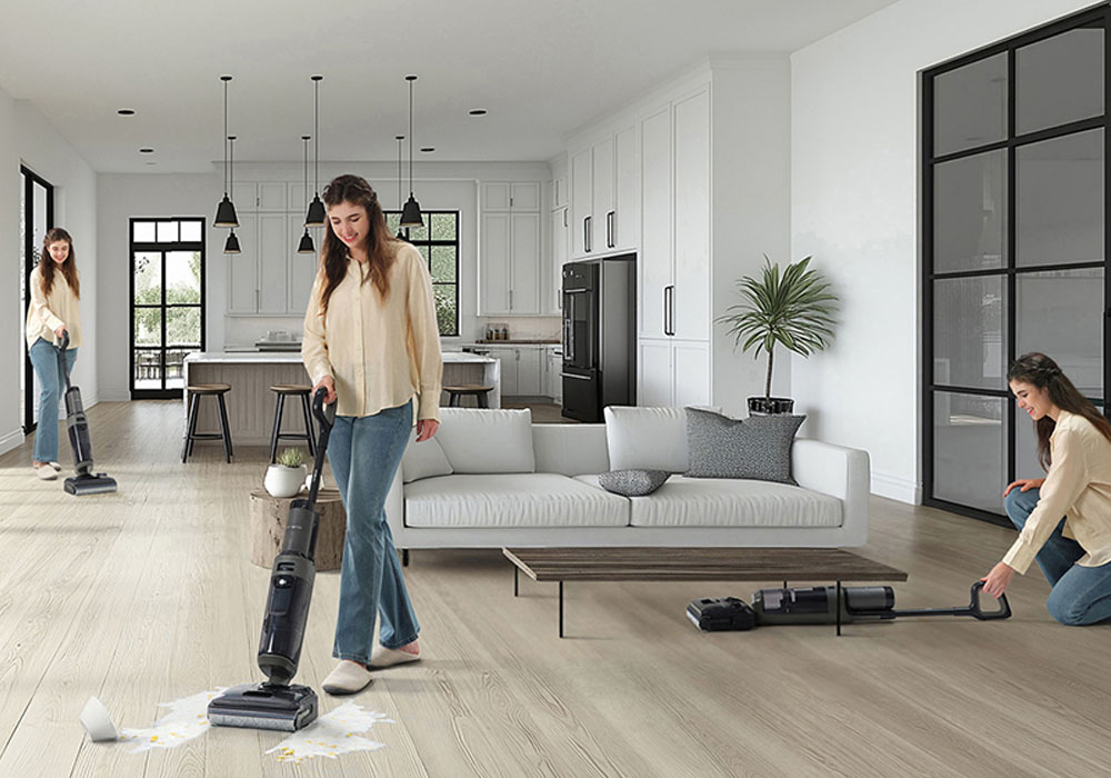 Tineco Floor One i6 Stretch Plus duy trì hoạt động 40 phút