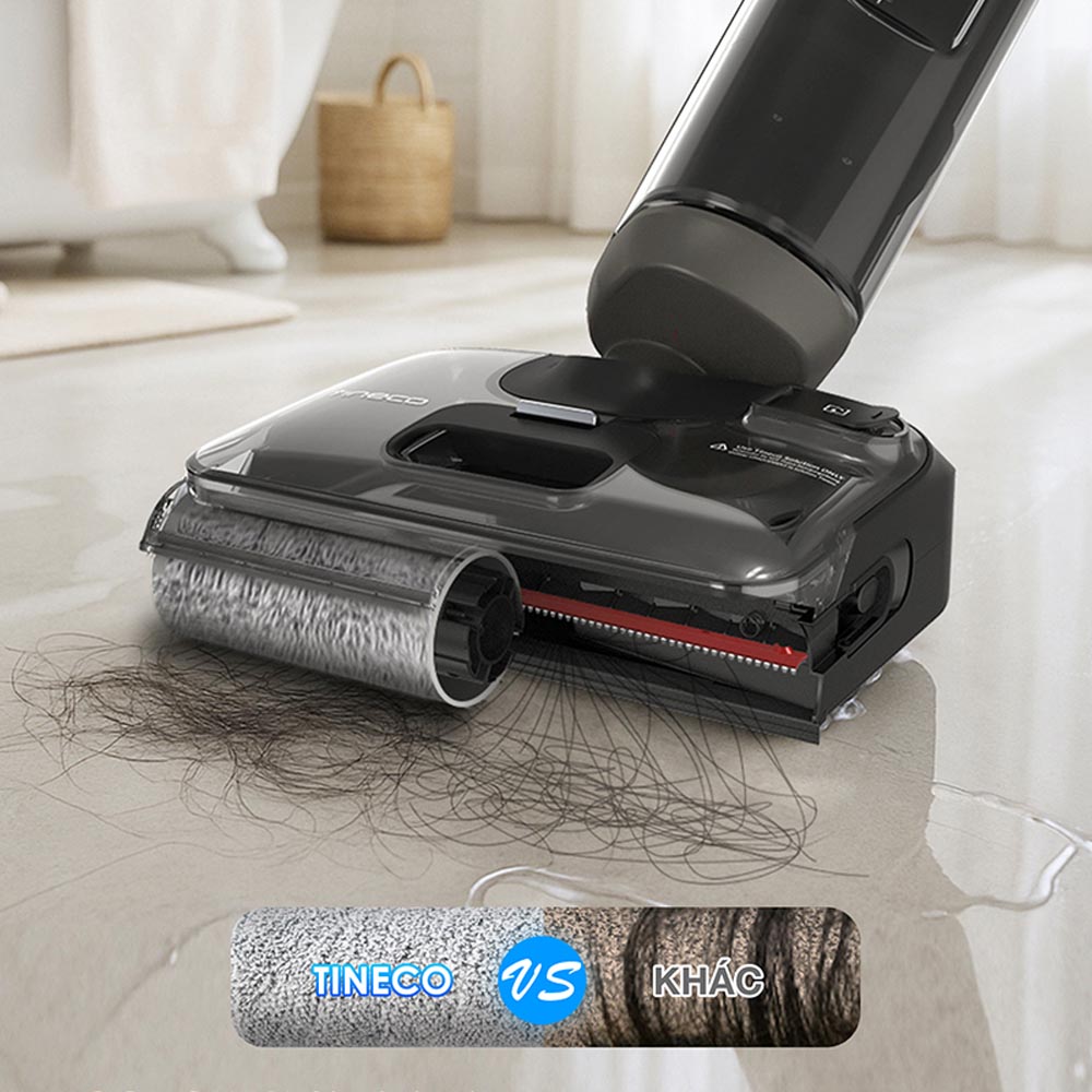 Máy Hút Bụi Tineco Floor One i6 Stretch Plus chống rối tóc hiệu quả