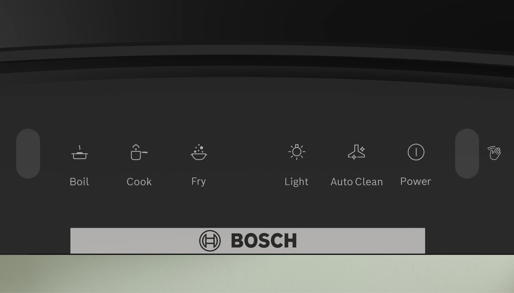 Điều khiển cảm ứng của Máy Hút Mùi Bosch DWA68IJ60I Series 4
