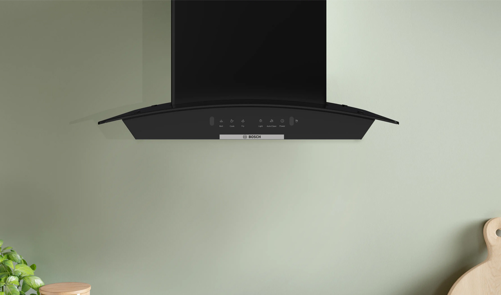Máy Hút Mùi Bosch DWA68IJ60I Series 4 có gam màu đen sang trọng