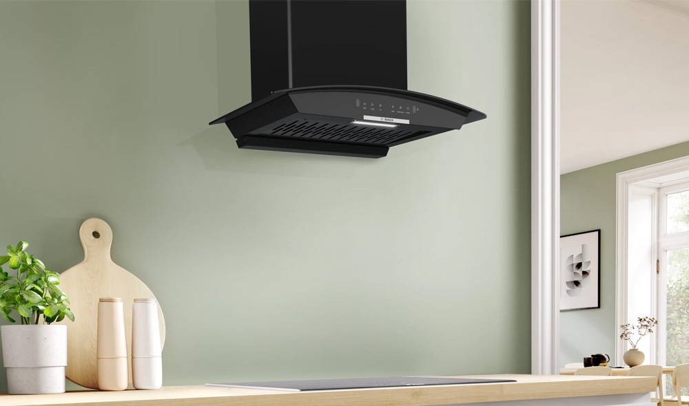 Máy Hút Mùi Bosch DWA68IJ60I Series 4 có công suất hút 1200m³/h