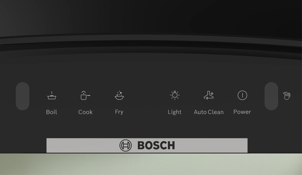 Dễ dàng sử dụng Máy Hút Mùi Áp Tường Bosch DWA98IJ60I Series 4