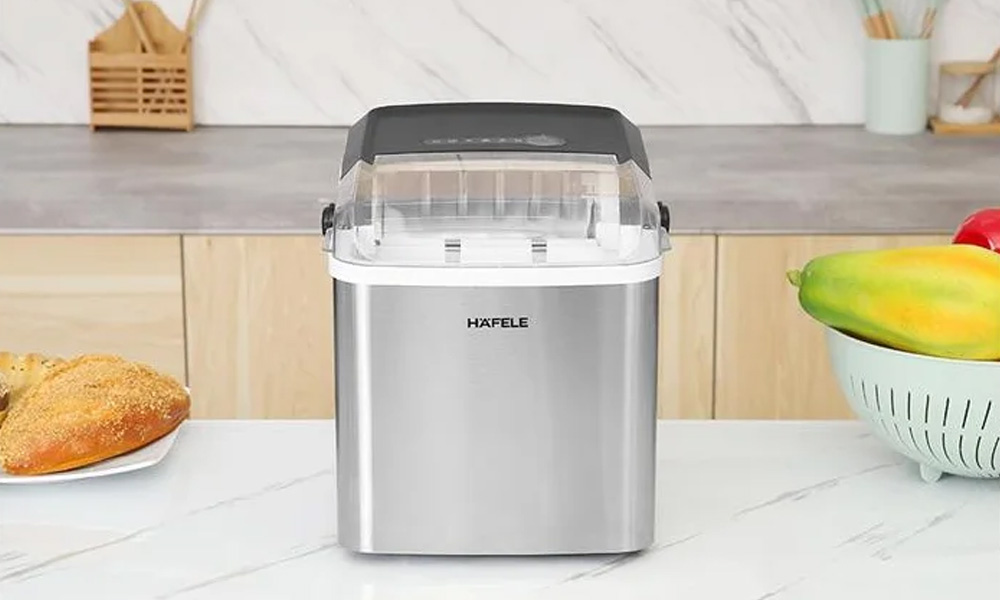 Máy Làm Đá Hafele HS-IM120X làm từ thép không gỉ bền bỉ