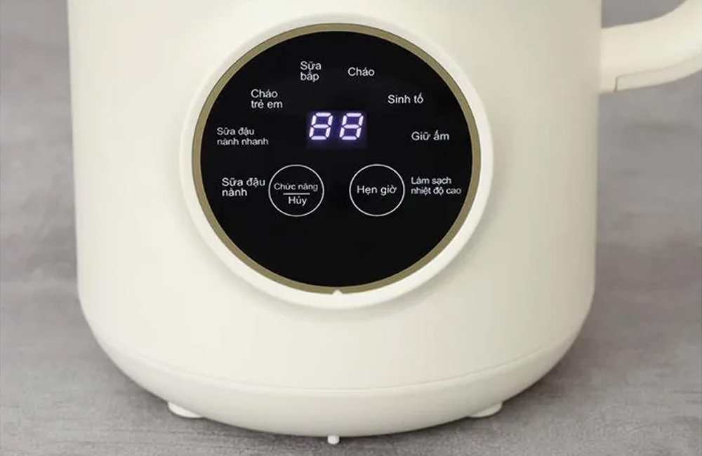 Bảng điều khiển cảm ứng kết hợp màn hình hiển thị dễ theo dõi