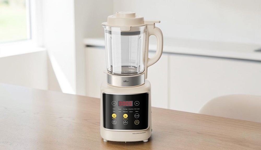 Máy Làm Sữa Hạt Đa Năng Bear PBJ-D10T1 sở hữu thiết kế hiện đại