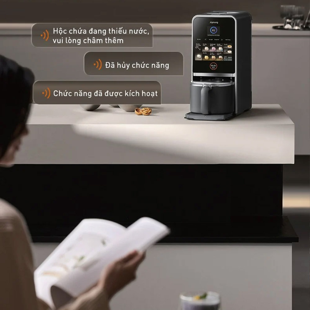 Trợ lý giọng nói hỗ trợ hướng dẫn từng bước trong suốt quá trình sử dụng