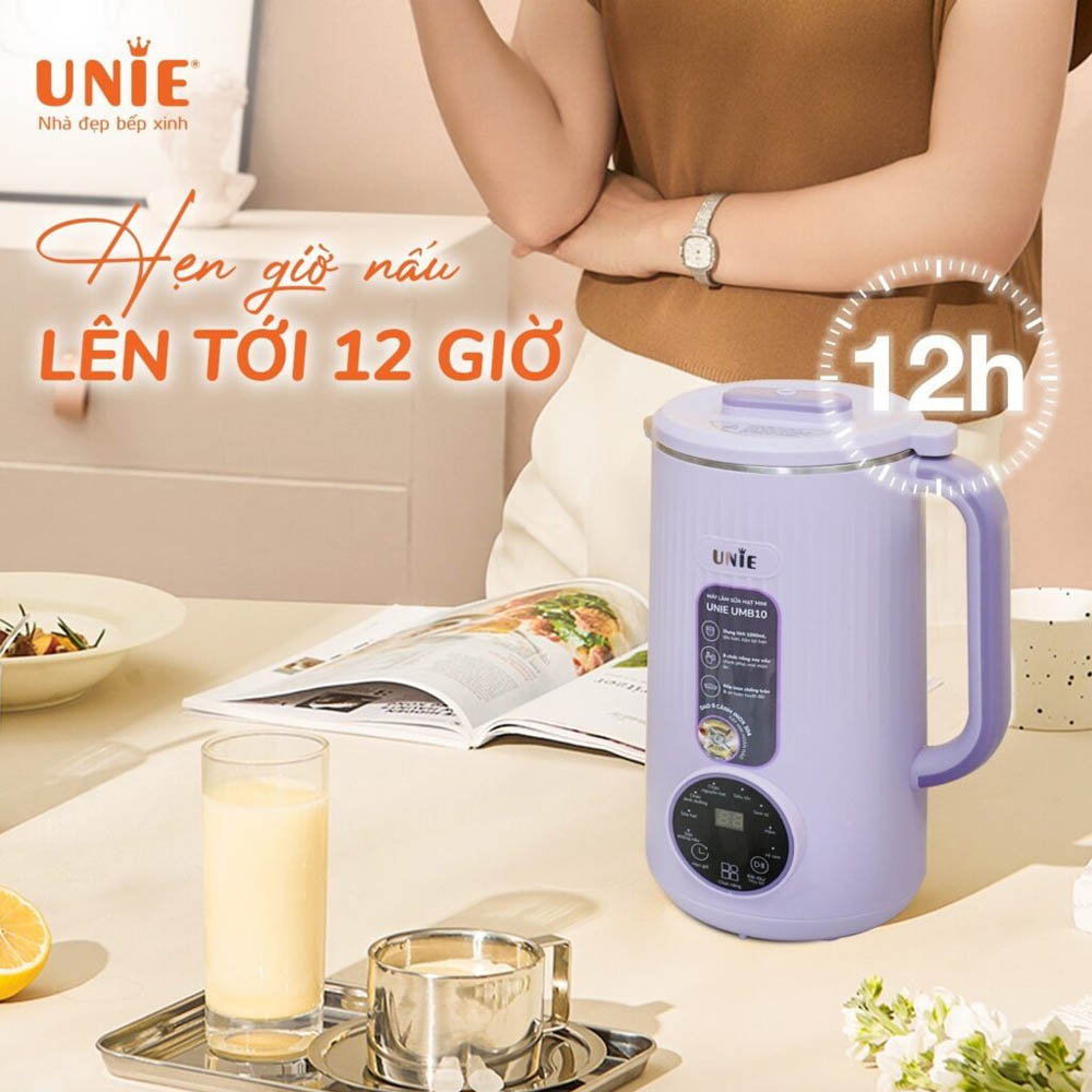Chức năng hẹn giờ lên đến 12 giờ giúp người dùng chủ động sắp xếp thời gian