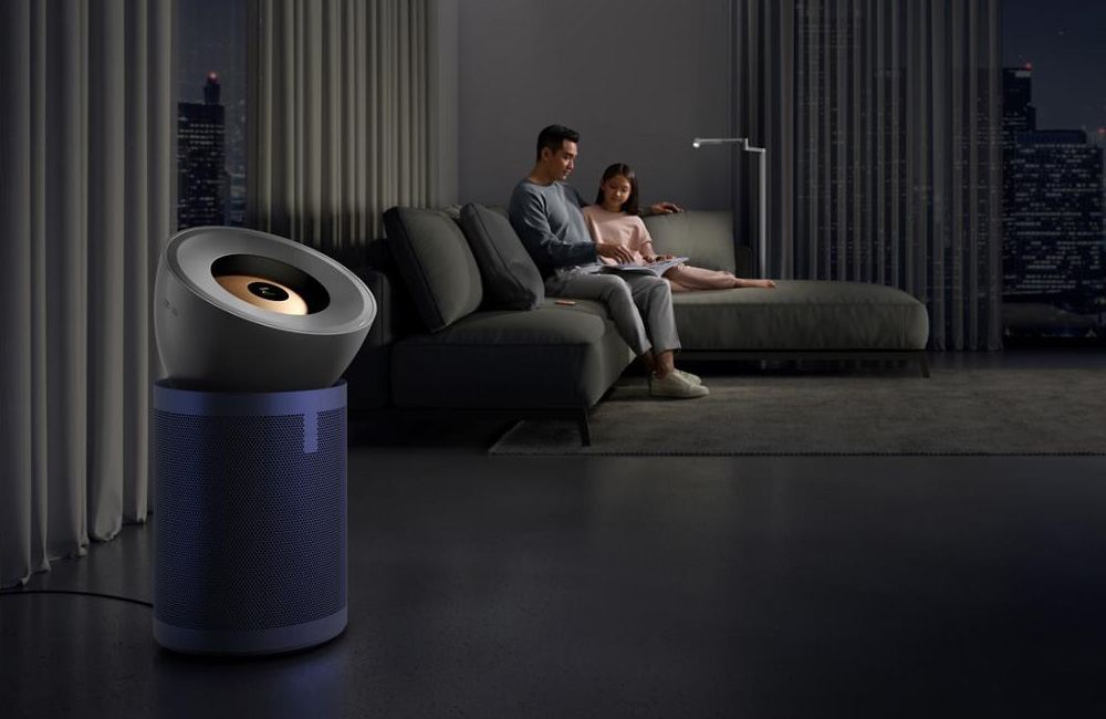 Máy Lọc Không Khí Dyson Purifier BP03 có 3 góc gió 0°, 25° hoặc 50°