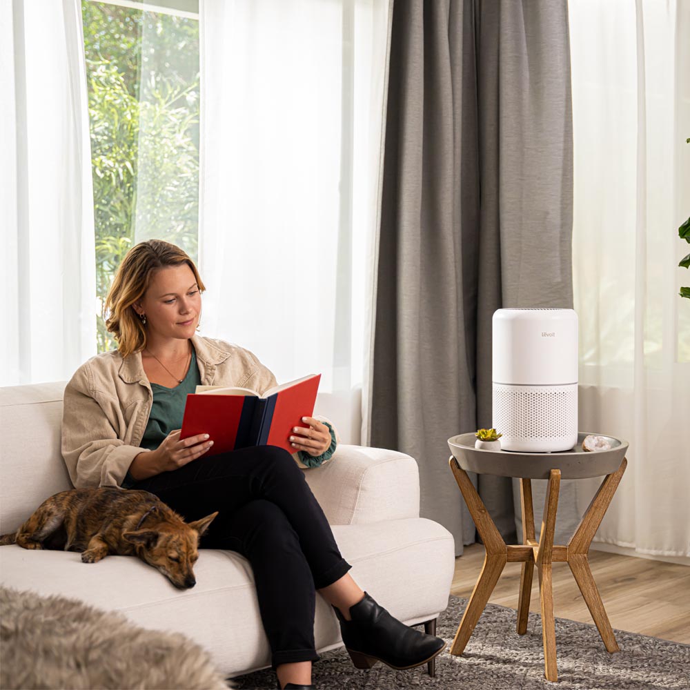 Máy Lọc Không Khí Levoit Core 300S 15W lọc 3 giai đoạn làm sạch vượt trội