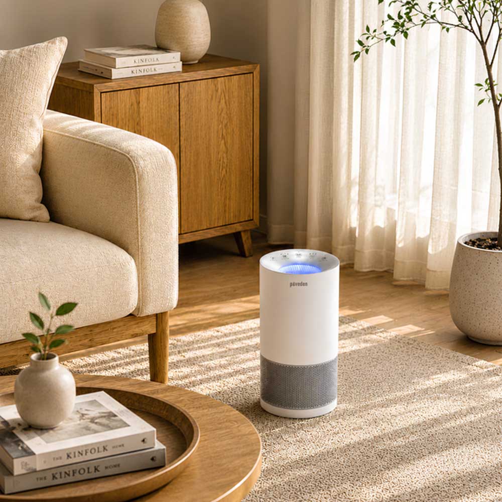 Máy Lọc Không Khí Paveden PAP-36HEPA hài hòa với mọi không gian