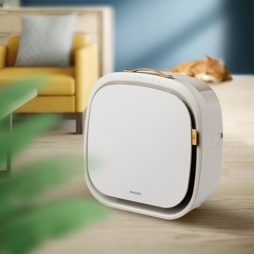 Máy Lọc Không Khí Philips AC3360/11 có bảng điều khiển cảm ứng trực quan