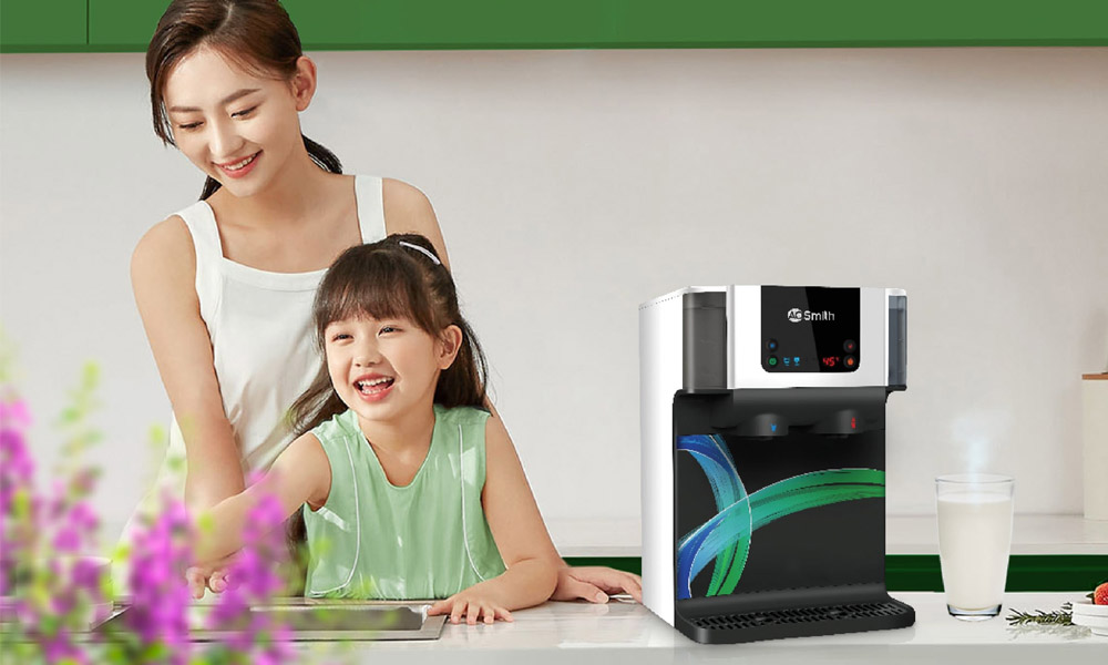 Dễ dàng pha sữa với Máy Lọc Nước A. O. Smith ECO-AOC75PUR