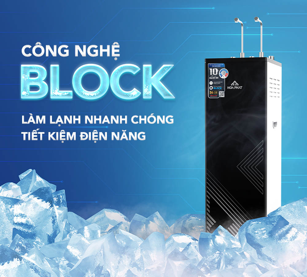 Máy Lọc Nước RO Nóng Lạnh Hòa Phát HPN656 làm lạnh nhanh chóng