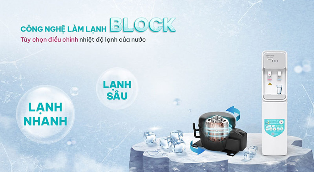 Máy Lọc Nước KoriHome WPK-966 có công nghệ làm lạnh tiên tiến