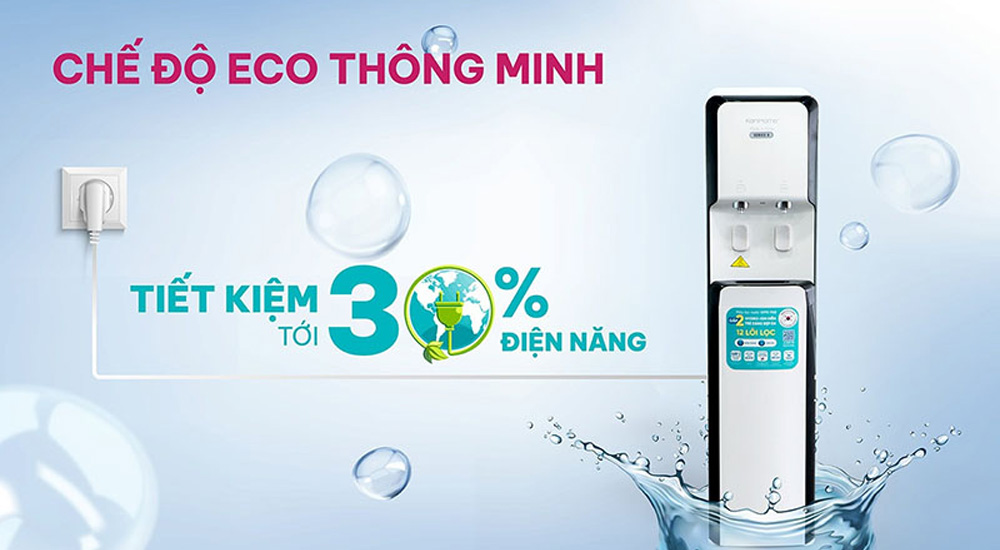 Máy Lọc Nước KoriHome WPK-968 tích hợp chế độ ECO