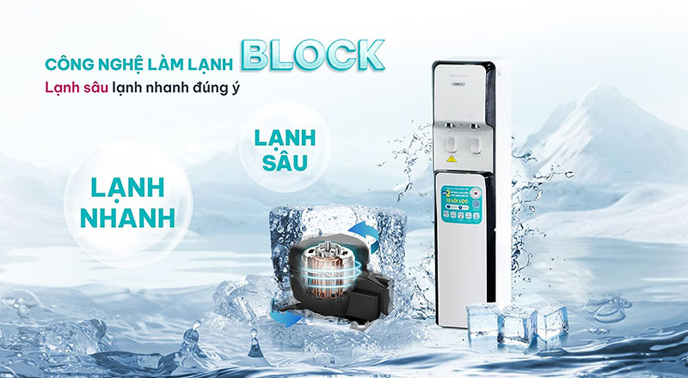Máy Lọc Nước KoriHome WPK-968 có công nghệ làm lạnh tiên tiến