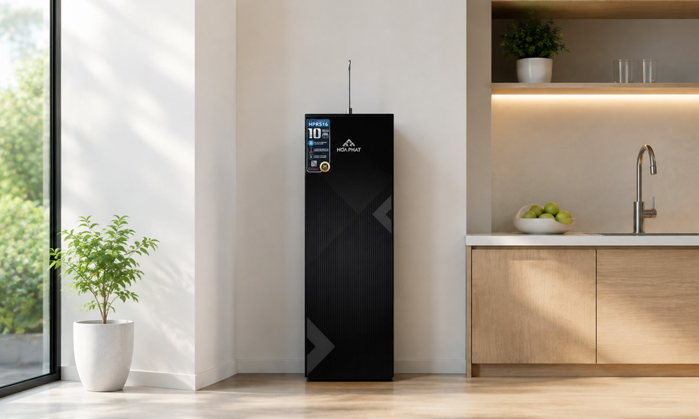 Máy Lọc Nước RO Hòa Phát HPR516 có kiểu dáng sang trọng