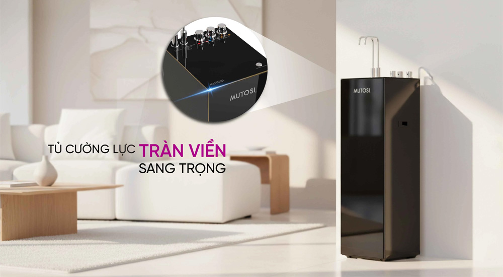 Máy Lọc Nước Mutosi MP-P88N 10 lõi có thiết kế sang trọng