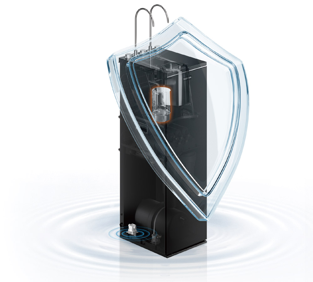 Máy Lọc Nước RO Toshiba TWP-WGT3SVN(K) an tâm khi sử dụng