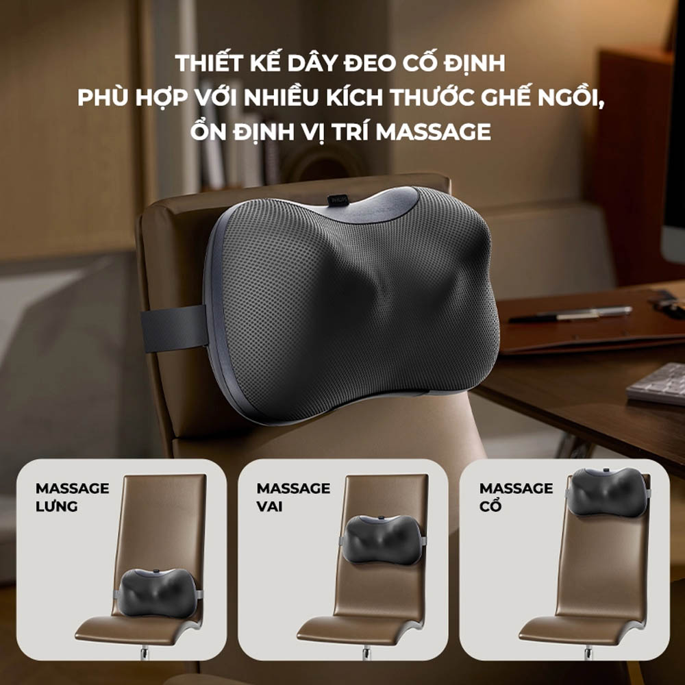 Máy Massage Cổ Philips PPM3307 sở hữu thiết kế gọn gàng