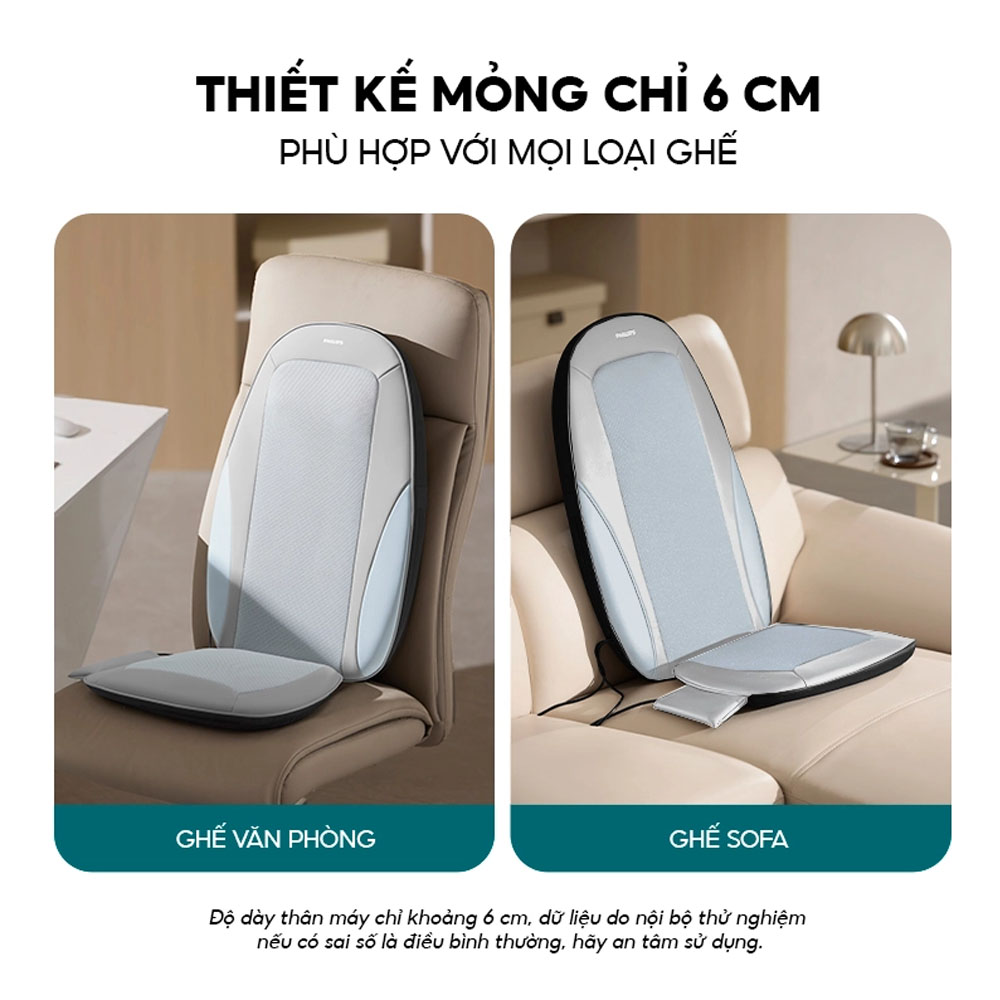 Máy Massage Đa Năng Philips PPM8502 có kiểu dáng nhỏ gọn