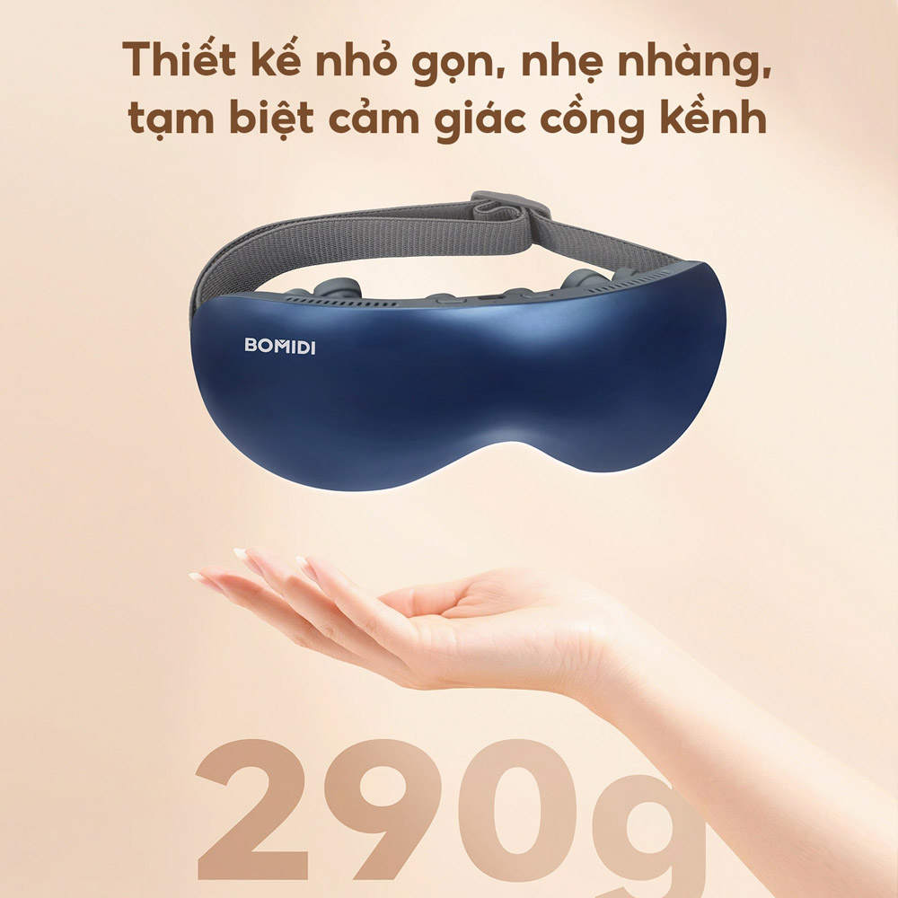 Máy Massage Mắt Bomidi EM01 dễ dàng mang theo và sử dụng
