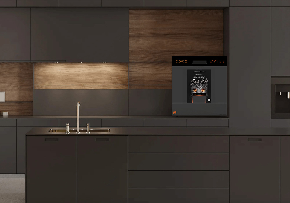 Máy Rửa Bát Junger Leopard DWJ-136-VG - Xuất Xứ Thái Lan