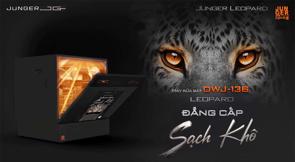 Máy Rửa Bát DWJ-136-VG lấy cảm hứng từ tro đá núi lửa vùng Eifel