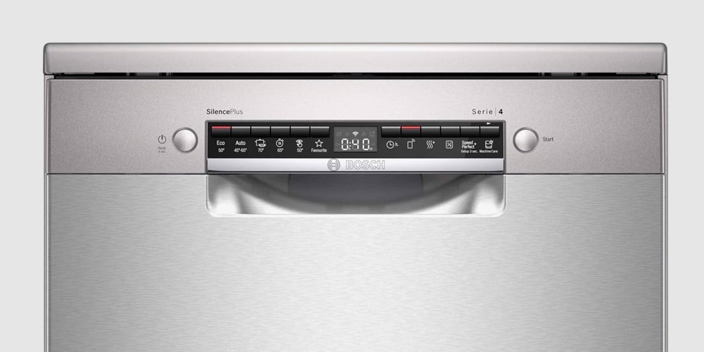 Dễ dàng thao tác với Máy Rửa Chén Độc Lập Bosch SMS4HCI48E Series 4