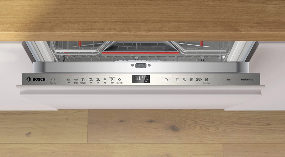 Bảng điều khiển của Máy Rửa Chén Bosch SMV6ZCX16E