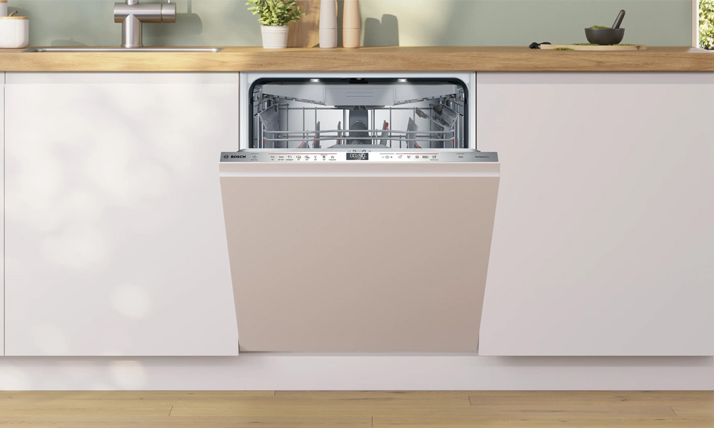 Máy Rửa Chén Bosch SMV6ZCX16E được làm từ thép không gỉ bền bỉ