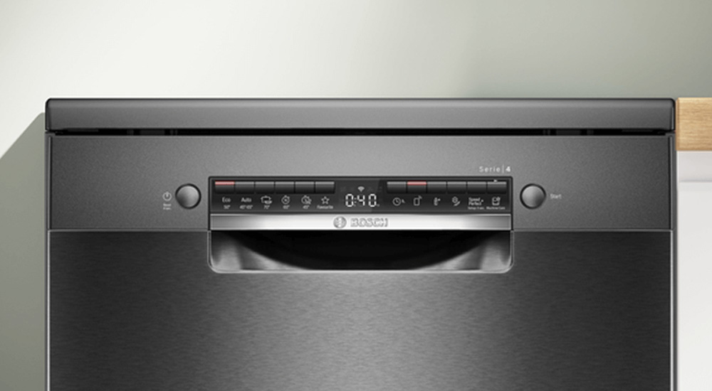 Dễ dàng điều khiển Máy Rửa Chén Độc Lập Bosch SMS4HMC25M