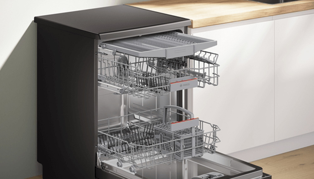 Máy Rửa Chén Bosch SMS4HMC25M có sức chứa 14 bộ đồ ăn châu Âu