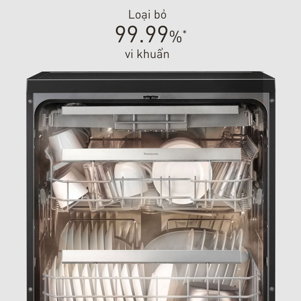 Máy Rửa Chén Panasonic NP-FMK16XEVN giữ bát đĩa luôn khô ráo