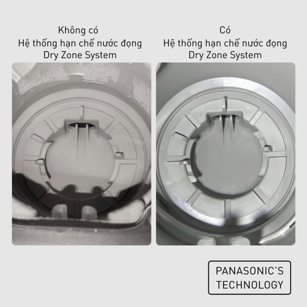 Công nghệ Dry Zone system trên Máy Rửa Chén Panasonic NP-FMK16XEVN